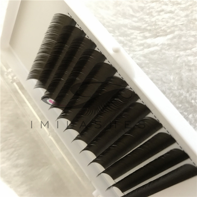 2019 Wholesale High Quality False Flat Eyelashes extension 